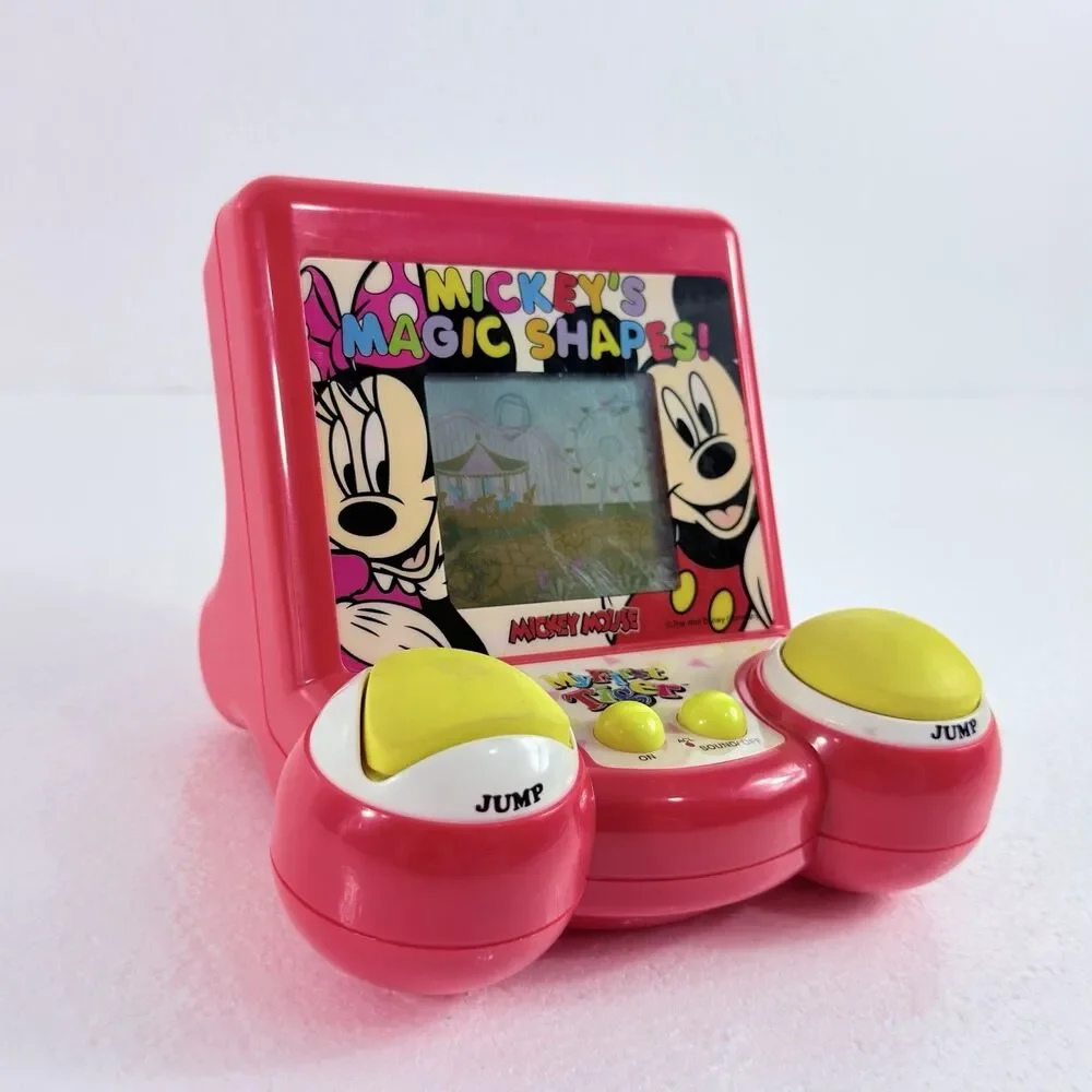 Vintage 1994 Tiger Electronics Mickey's Magic Shapes Handheld Disney Game Tested